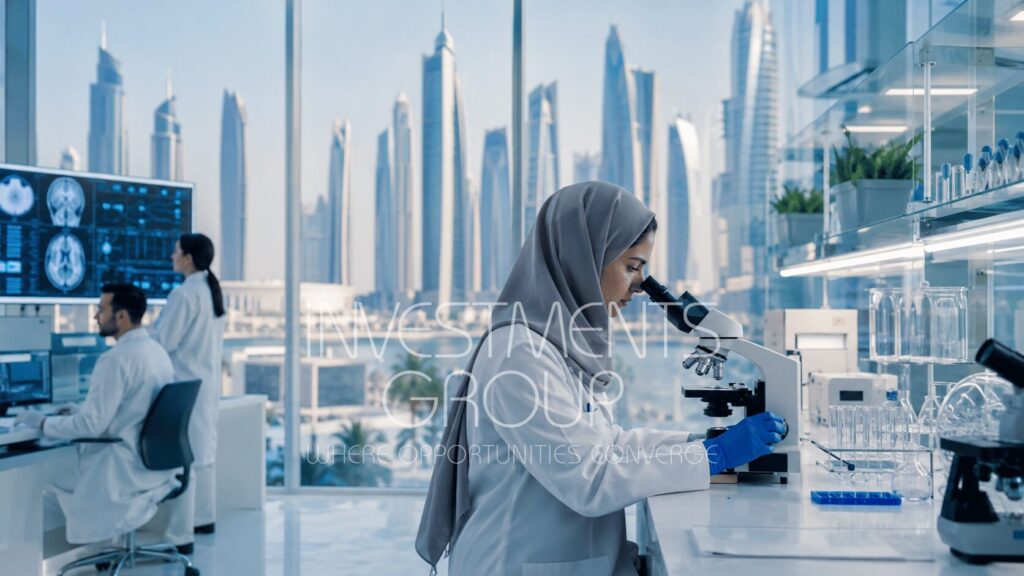 3- Investment Opportunity Sectors in the UAE - Investments_Group - Investments Group Investment opportunity sectors in the UAE across energy, healthcare, technology, real estate, aviation, media, exhibitions, architecture, sports, and retail
